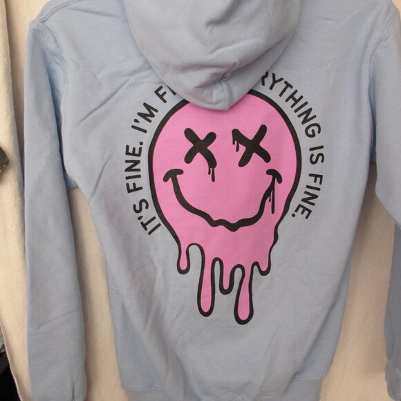 New Sweetees I'm Fine Hoodie - Small - Picture 11 of 13